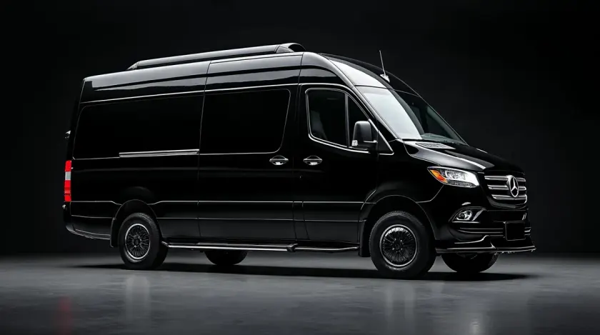 GS Limo Elite Executive Mercedes-Benz Sprinter — luxury transportation