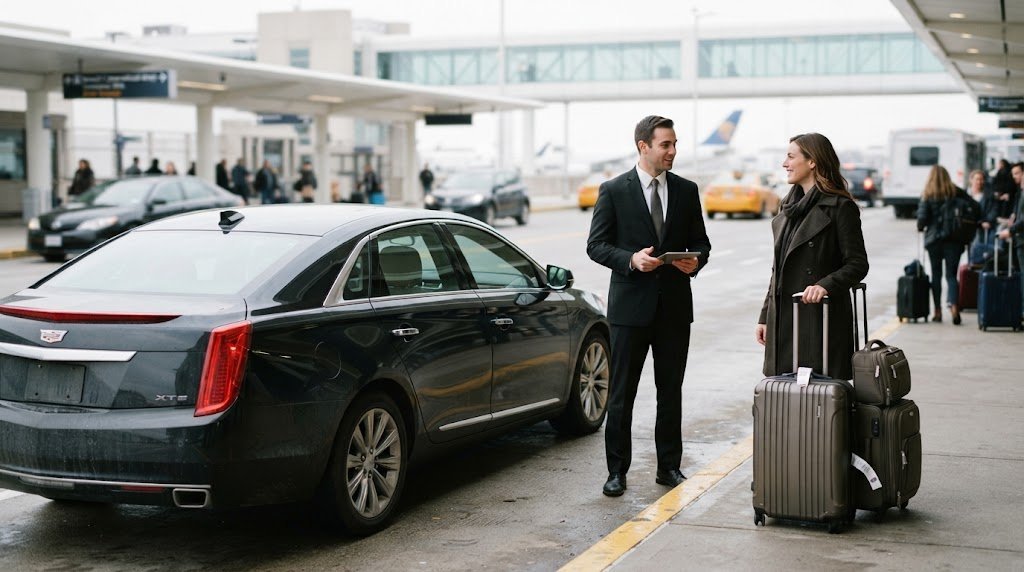Private Newark Airport transportation with luxury SUV and chauffeur Private Newark Airport transportation with luxury SUV and chauffeur